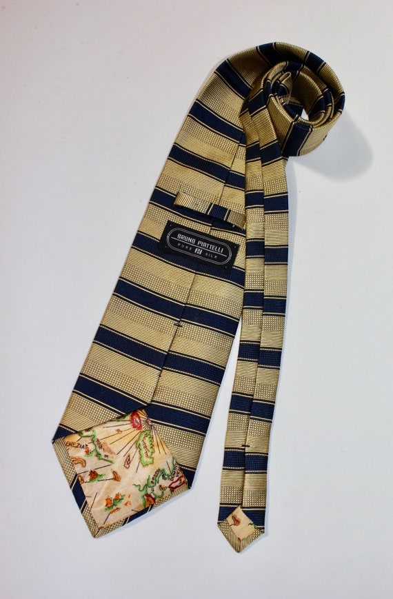 vintage 1990's -Bruno Piattelli- Men's neck tie. … - image 2