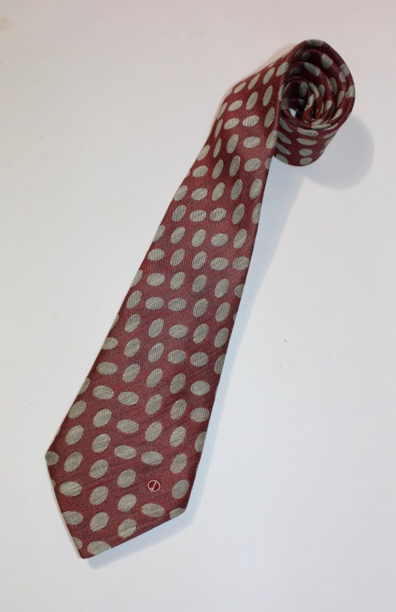 vintage 80's -90's -Dunhill- Men's neck tie. Silk… - image 1