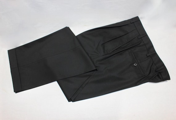 Newer -brooks Brothers- Men's 'golden Fleece / Madison' Pleat Front  Trousers. Jett Black - All Wool. Tapered Leg - 36" Waist. Made in Italy -  Etsy
