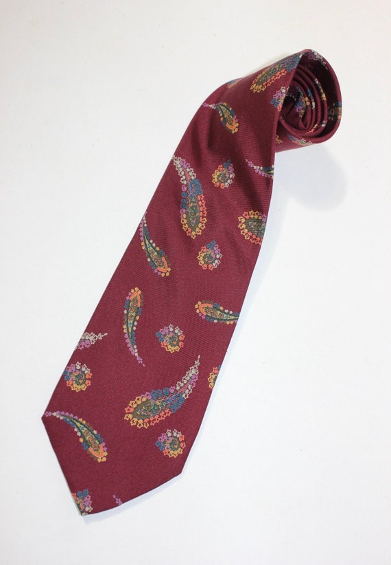 vintage 80's -90's -Paul Stuart- Men's neck tie. S