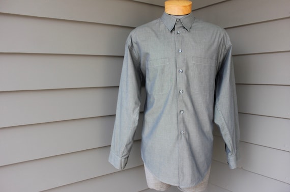 newer vintage -Acorn- Men's long sleeve shirt. Sp… - image 4