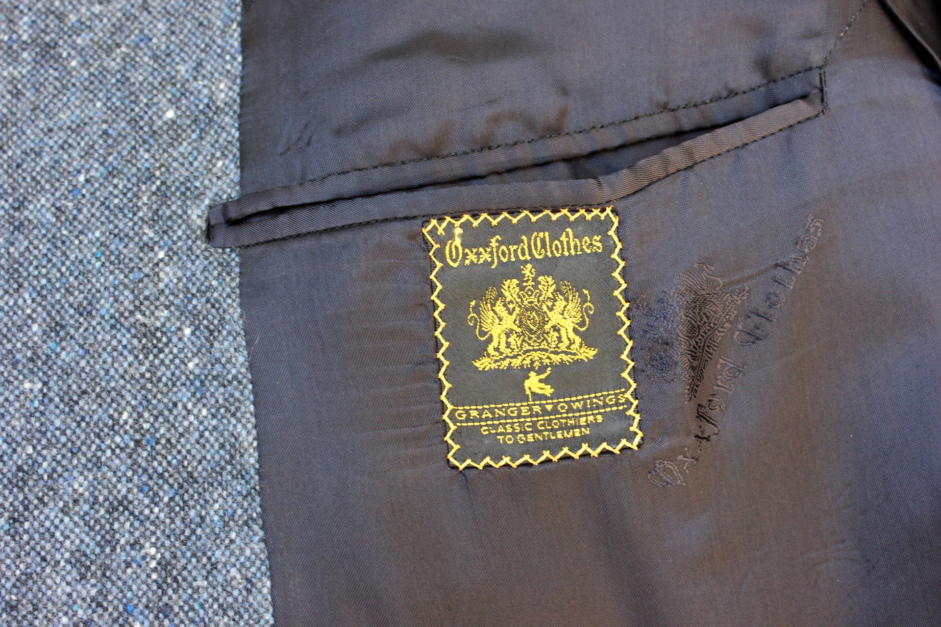 Newer Vintage -oxxford Clothes- Men's Sport Coat. Donegal Style