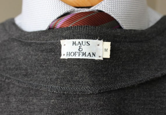 vintage -Moss & Hoffman- Men's Blazer cardigan sw… - image 6