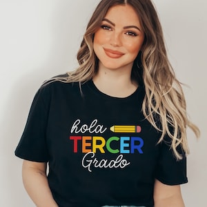 Maestra Shirt, Spanish Teacher Shirt, Bilingual Teacher Gift, Dual Immersion Spanish, Camisas en Espanol, ESL Teacher Shirt