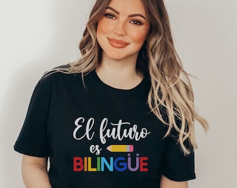 Maestra Shirt, Spanish Teacher, Bilingual Teacher, Teacher Shirt Gift, Teacher Shirt, Maestra Gift, Teacher Appreciation, ESL Teacher Shirt