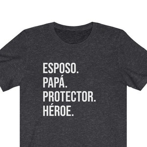 Husband Dad Spanish Shirt, Mexican Dad Shirt, Funny Shirts for Men, Husband Gift, Fathers Day Gift, Dia del Padre Camisa