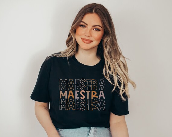 Womens Spanish Teacher Appreciation Gift T-Shirt Maestra Gift Womens Spanish Teacher Appreciation Gift T-Shirt Maestra Gift