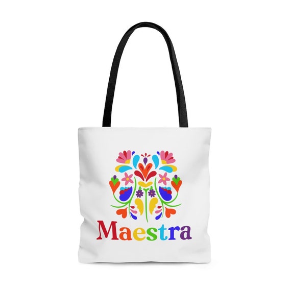 Maestra Bag Gift Spanish Teacher Maestra Gift Spanish | Etsy Australia