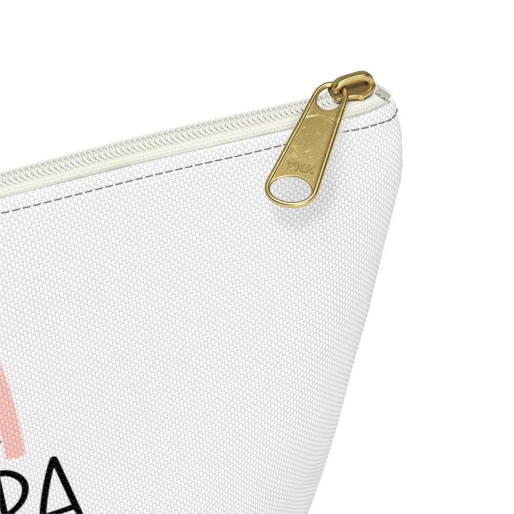 Lehrer-Geschenktasche (Spanisch) – 23x16x5 Cm, Aus Leinen, Mit Reißverschluss