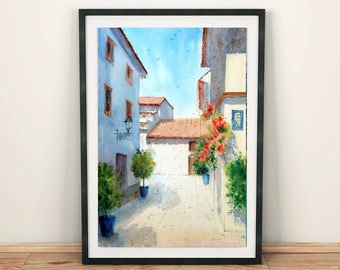 Andalusia Spain wall art prints digital download Andalusia Mediterranean print download Andalusia poster digital print Spain poster print