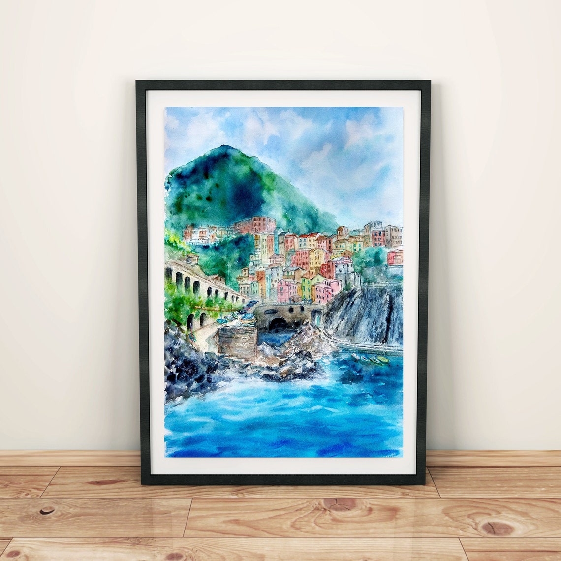 Cinque Terre Print Digital Download Cinque Terre Wall Art Etsy