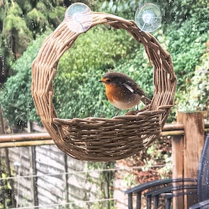 Large Willow Window bird feeder, 9th wedding anniversary DELIVERY INCLUDED