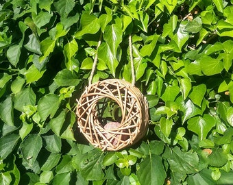 Comedero para pájaros Willow para ventana o árbol, 9º aniversario de bodas. ENVÍO GRATIS EN EL REINO UNIDO.