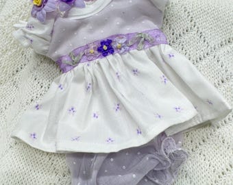 8” Baby doll outfit
