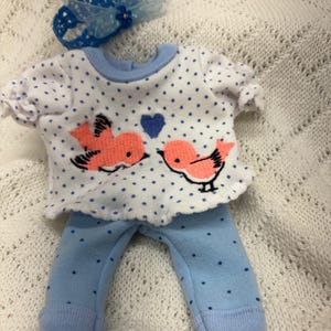 8” Baby doll outfit
