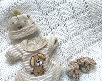 Conjunto de muñeca bebé de 3”-3 1/2”