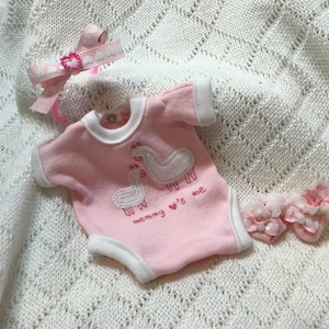 8” Baby doll outfit