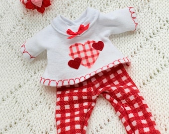 4 1/2”-5” Baby doll outfit
