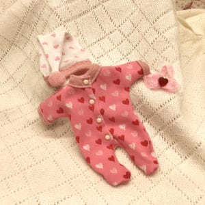 7” Baby doll outfit