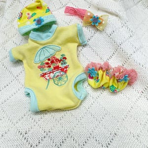 8” Baby doll outfit