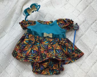 8” Baby doll outfit