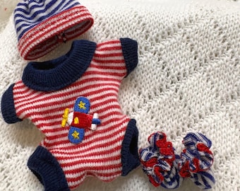 4 1/2”-5” Baby doll outfit