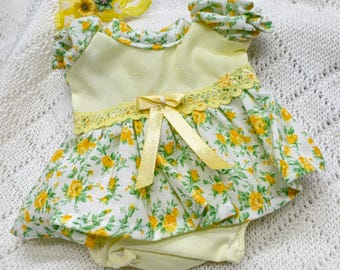 8” Baby doll outfit