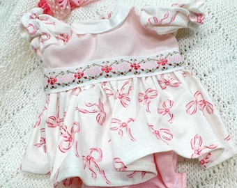 8” Baby doll outfit