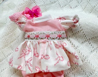 7” Baby doll outfit