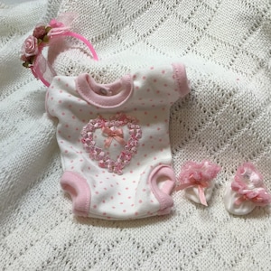 8” Baby doll outfit