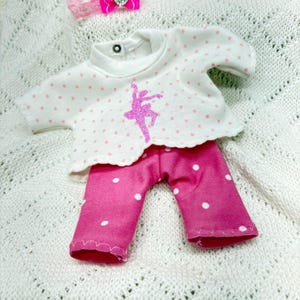 8” Baby doll outfit