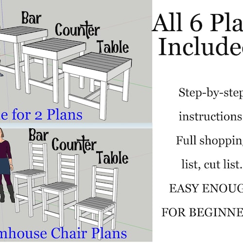 DIY Plans for an Outdoor Farmhouse Table Capable of Seating 12 Etsy