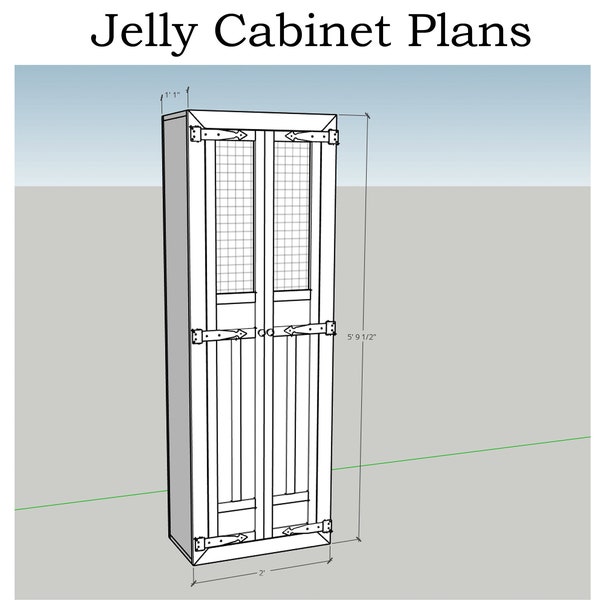 Jelly Cabinet Plans-Wood working