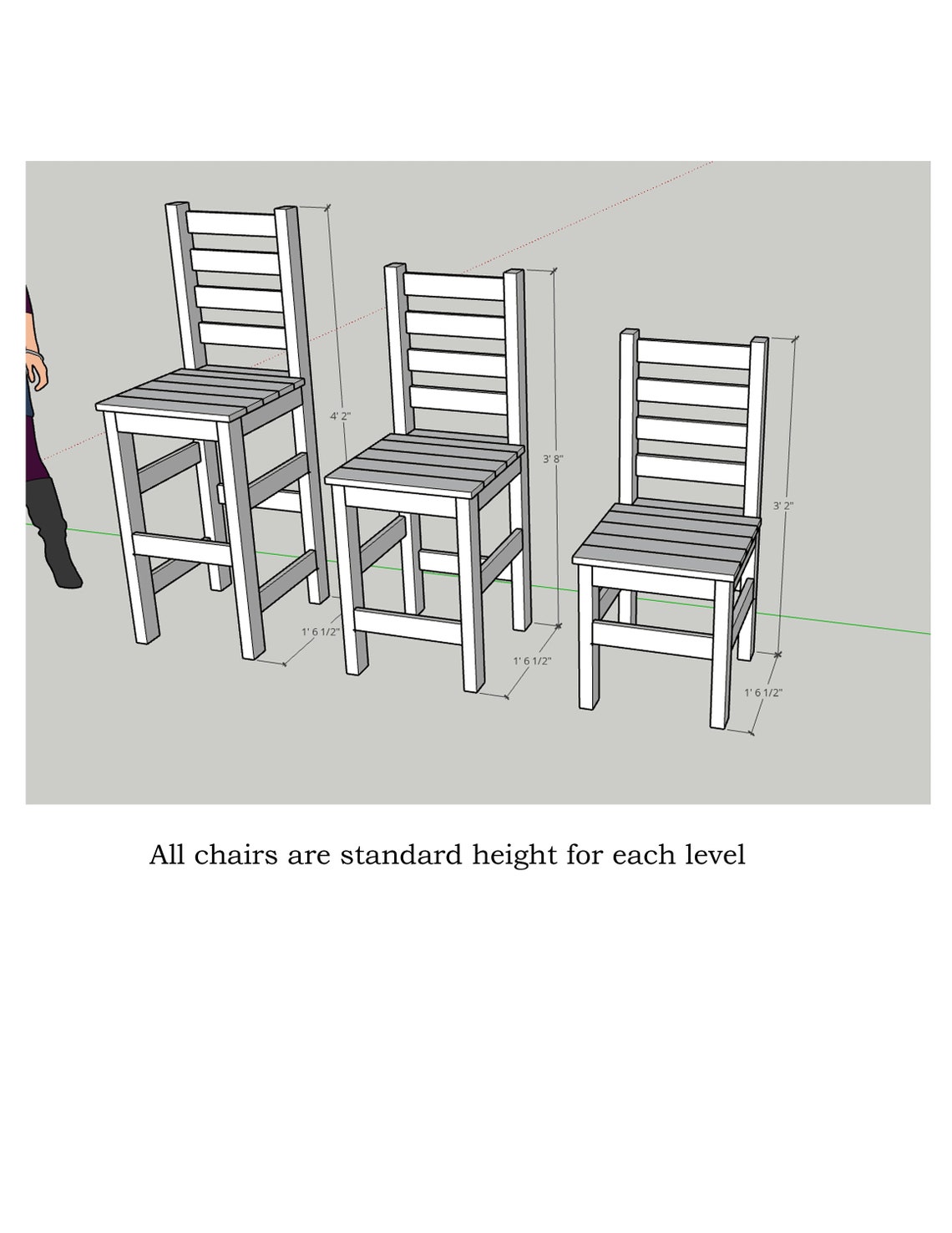 Farmhouse Chair Plans Etsy