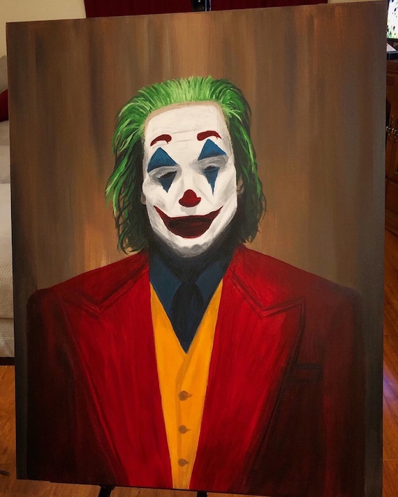 Joaquin Phoenix Joker Painting Original - Etsy