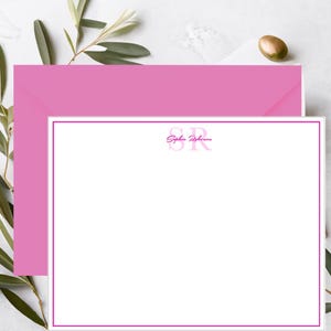 Papelaria Monograma Feminino | Papelaria Monograma Moderna | Papelaria Cursiva | Papelaria Monograma| Monograma Feminino | Da Mesa De
