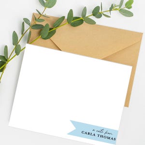 Gepersonaliseerde damesbriefpapier | Modern briefpapier | Cursief stationair | Monogram briefpapier| Monogram dames |  Aangepaste kaarten voor haar