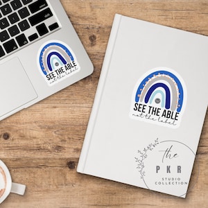 Zie het Able Not the Label | Insluitstickers | Bewustzijn van een handicap | Inclusiviteit en acceptatie | Docenten speciaal onderwijs