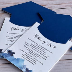 Grad Centerpiece Cards Table Cards for Graduation Party Personalized ...