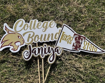 Graduation centerpiece decor Grad Party Decorations Graduation Table Decorations Graduation Party Decor Photo Props Table Centerpiece