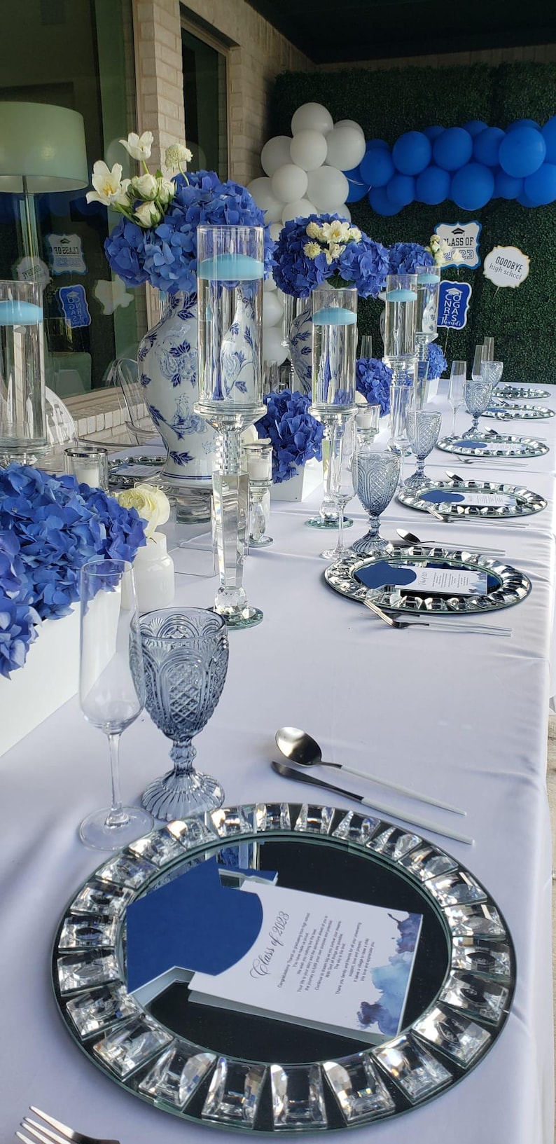 Grad Centerpiece Cards Table Cards for Graduation Party Personalized ...