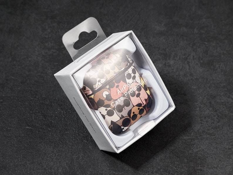 monogram AirPods Case AirPods Case with Keychain Case for AirPods Airpod Cover Airpods Pouch Airpods Holder Case Wireless Earphones Carrying