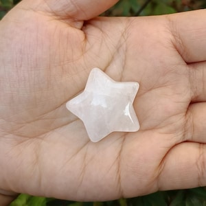 Clear Quartz Star 30mm