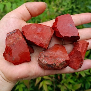 Raw Red Jasper Chunk 30-50mm