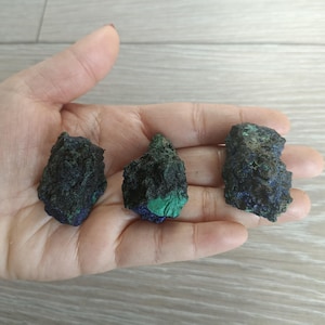 Raw Azurite Malachite Chunk 30-40mm
