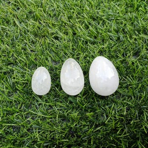 Clear Quartz Egg Drilled or Undrilled