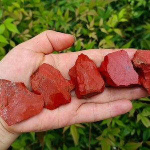 Raw Red Jasper Chunk 30-50mm