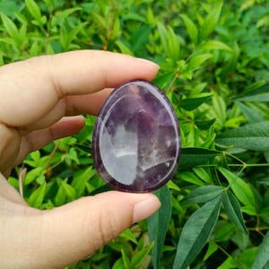 Amethyst Worry Stone