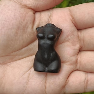 Hand Carved Goddess Model, Gemstone Female Body, Women&#39;s Figure Crystal Decor 1.5 Inches