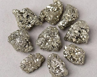 Campione di pirite grezza, cristallo di pirite degli stolti, scegli la dimensione